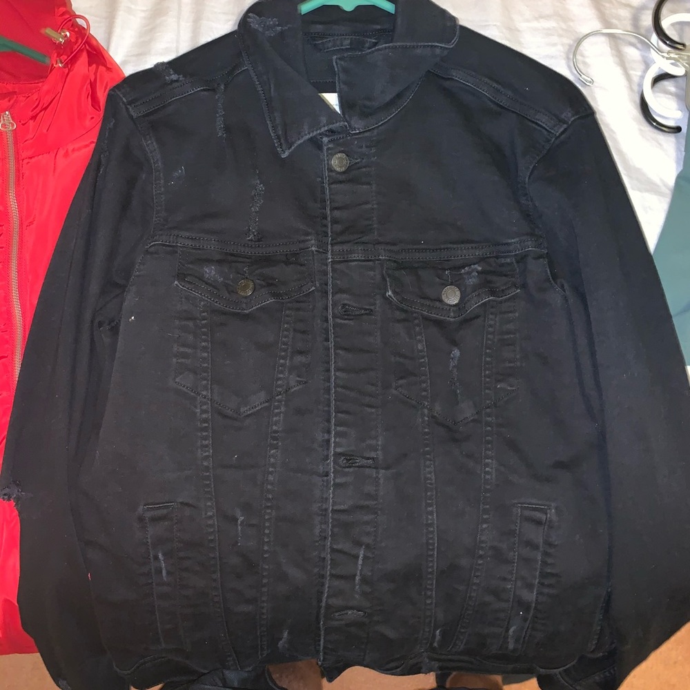 Black Denim jacket, never worn